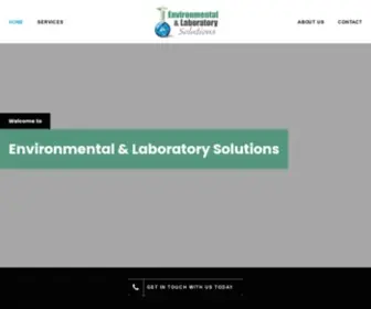 Envirolabsolutions.com.au(At Environmental & Laboratory Solutions our laboratory) Screenshot