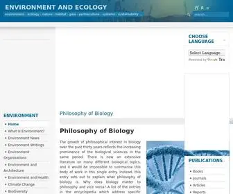 Environment-Ecology.com(Environment) Screenshot