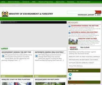 Environment.go.ke(Ministry of Environment) Screenshot