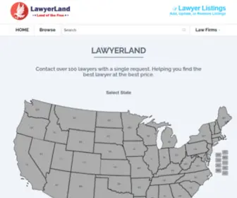 Environmentalandenergylawbrief.com(LawyerLand) Screenshot