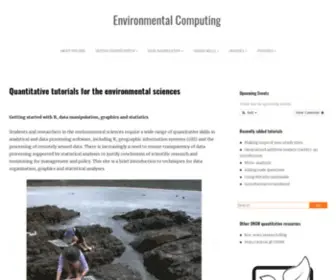 Environmentalcomputing.net(Environmental Computing) Screenshot