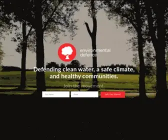 Environmentaldefence.ca(Environmental Defence) Screenshot