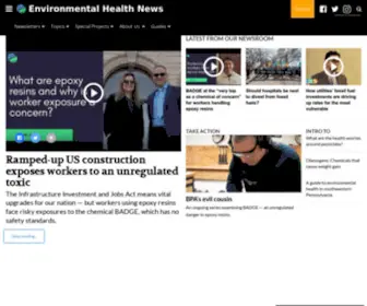Environmentalhealthnews.org(Environmental Health News) Screenshot