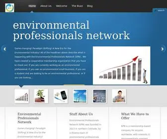 Environmentalprofessionalsnetwork.com(Environmental Professionals Network) Screenshot