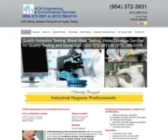 Environmentalservicesfl.com(Florida Asbestos Consulting and Testing) Screenshot