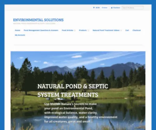 Environmentalsolutions.net(Pond Maintenance) Screenshot