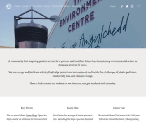 Environmentcentre.org.uk(Environment Centre) Screenshot