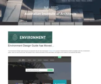 Environmentdesignguide.com.au(Environment Design Guide) Screenshot