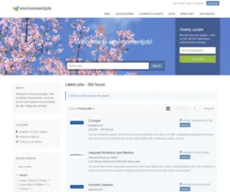 Environmentjob.co(Environmental jobs) Screenshot