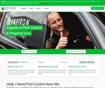 Environpestcontrol.co.uk(Your Local Pest Control Company) Screenshot