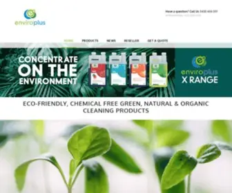 Enviroplusproducts.com.au(Eco-Friendly, Non-Toxic, Sustainable & Chemical-Free Cleaning Products) Screenshot