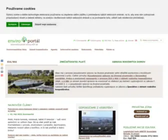 Enviroportal.sk(Enviroportál) Screenshot
