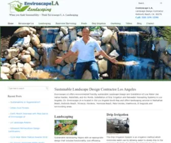 Enviroscapela.com(Enviroscape L.A. California) Screenshot