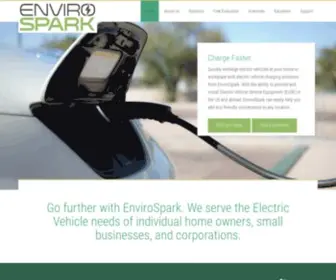 Envirosparkenergy.com(Electric Vehicle Charging from EnviroSpark) Screenshot