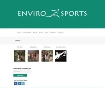 Envirosports.com(Enviro Sports) Screenshot