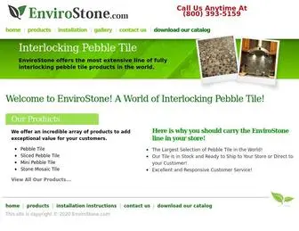 Envirostone.com(EnviroStone Pebble Tile) Screenshot