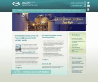 Envirostrat.com(Environmental Strategy Consultants) Screenshot