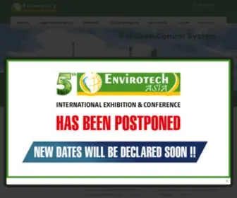 Envirotechasia.com(Virtual Exhibition & Conference on Enviorment Technology) Screenshot