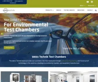 Envirotronics.com(Environmental Chambers) Screenshot