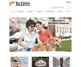 Envisionamerica.com(En-Vision America) Screenshot