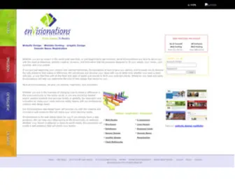 Envisionations.com(For all your web site hosting and design needs) Screenshot