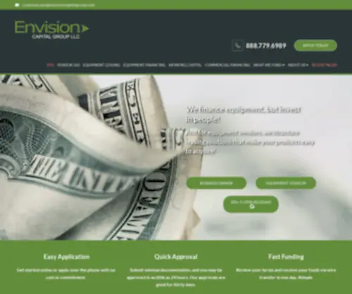 Envisioncapitalgroup.com(Envision Capital Group) Screenshot