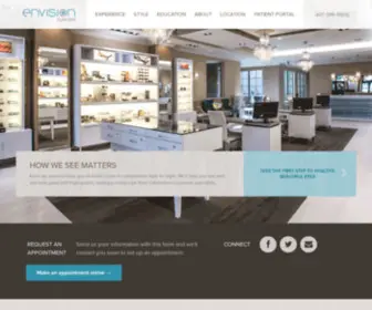 Envisioncelebration.com(Envision Eyecare) Screenshot