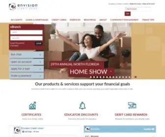 Envisioncu.com(Envision Credit Union) Screenshot