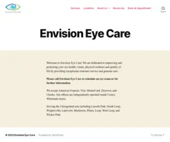 Envisioneyecarechicago.com(Envision Eye Care) Screenshot