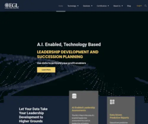 Envisiongloballeadership.com(EGL (Envision Global Leadership)) Screenshot