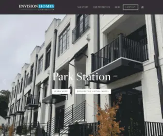 Envisionhomesnc.com(Envision Homes) Screenshot