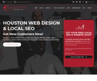 Envisionmarketingpros.com(Houston Marketing Agency) Screenshot