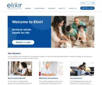Envisionrx.com(Elixir is a pharmacy benefits and services company) Screenshot