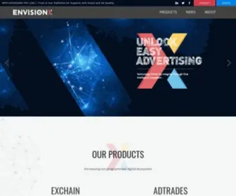Envisionx.co(Unlock Easy Advertising) Screenshot