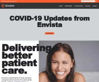 Envistaco.com(Envista) Screenshot