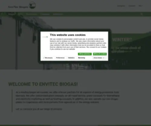 Envitec-Biogas.us(EnviTec Biogas) Screenshot