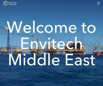 Envitechmiddleeast.com(ENVITECH MIDDLE EAST FZE) Screenshot