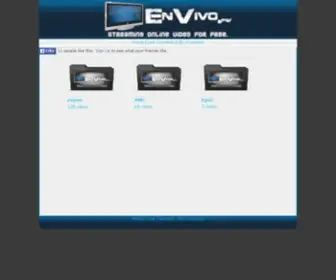 Envivo.pw(Envivo) Screenshot