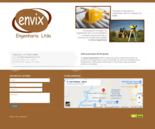 Envixengenharia.com.br(Envix Engenharia) Screenshot