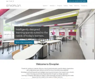 Envoplan.co.uk(School Refurbishment Company) Screenshot