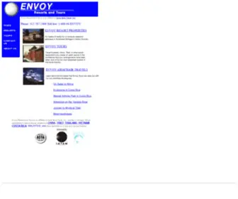 Envoytravel.com(Envoy Resorts and Tours) Screenshot