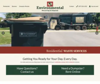 ENVRD.com(Chicagoland's Source for Disposal and Recycling) Screenshot