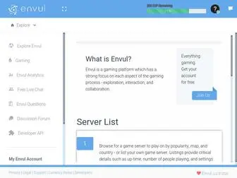Envul.com(About) Screenshot