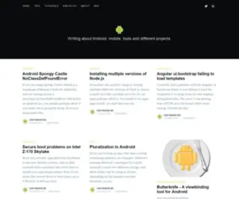 Envyandroid.com(Writing about Android) Screenshot