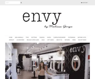 Envybymg.com(Envy by Melissa Gorga) Screenshot