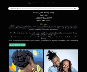 Envyhairdesigns.com(Home) Screenshot