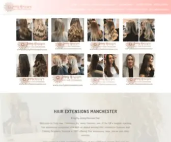 Envyhairextensions.com(Hair Extensions Manchester) Screenshot