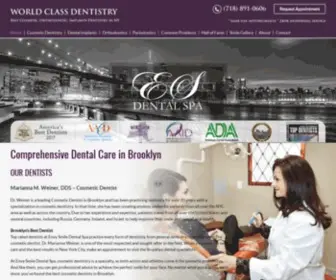 Envysmile.com(Comprehensive dental care in Brooklyn) Screenshot