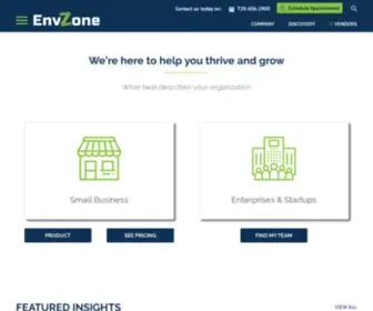 EnvZone.com(The #1 Outsourcing Authority For SMBs And Enterprises) Screenshot