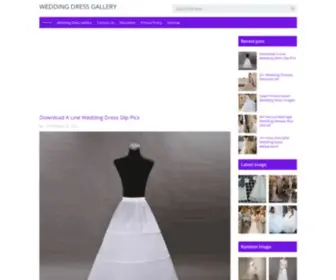 Enweddingdress.com(Wedding Dress Gallery) Screenshot